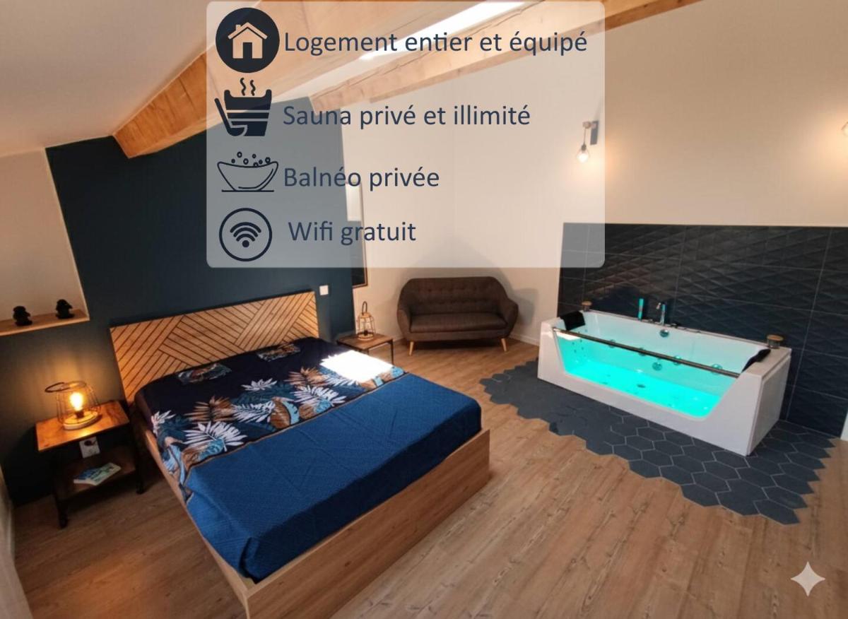 Escapade bien-être avec Sauna et Balnéo - ChezBross' La Parenthèse