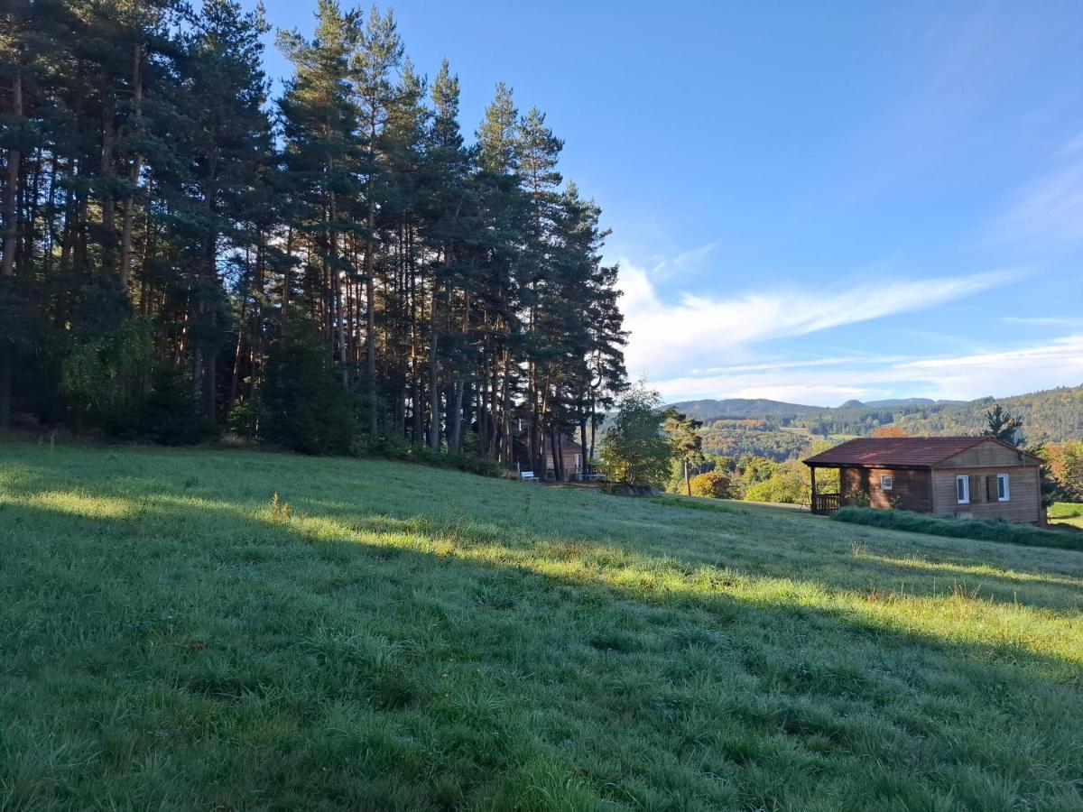 Chalets au bord du lac de Lavalette