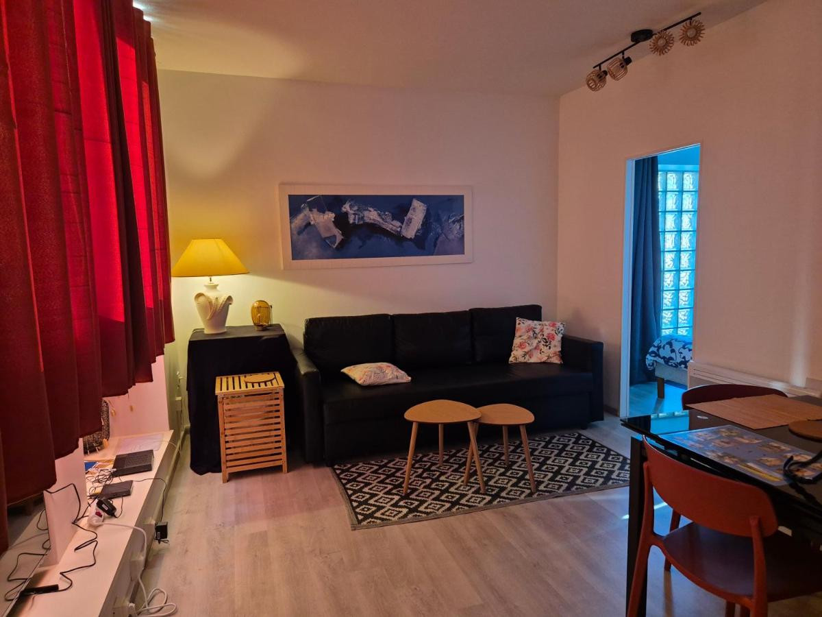 chaumont centre, "F1 coté jardin" , parking gratuit en face ,wifi,cafe offert