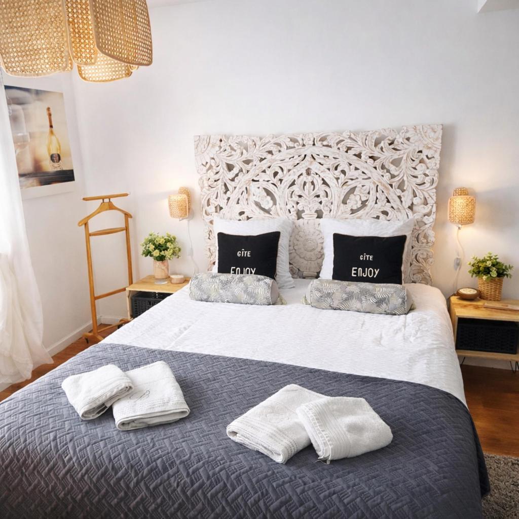 Maison 3 chambres 6 pers Enjoy en Champagne Jardin et Parking