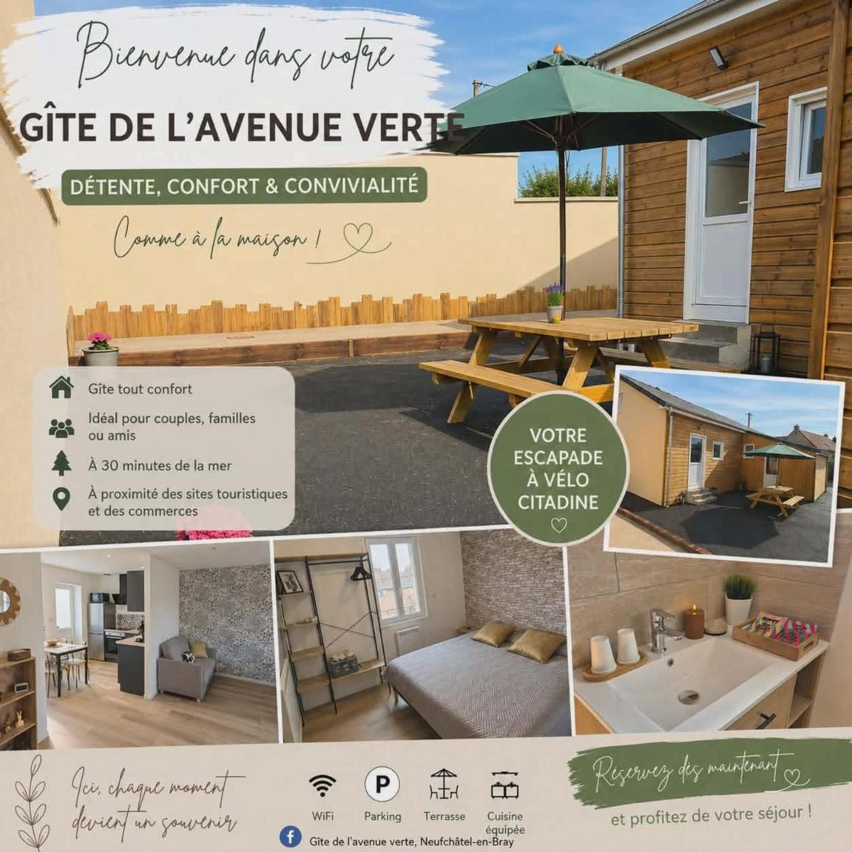 Gîte de l'Avenue Verte