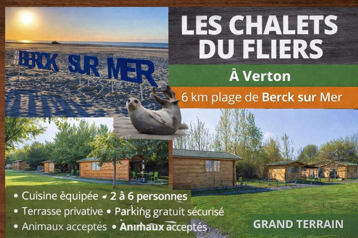 Gîte Les Chalets du Fliers à Verton Meublés de tourisme classés 2 étoiles