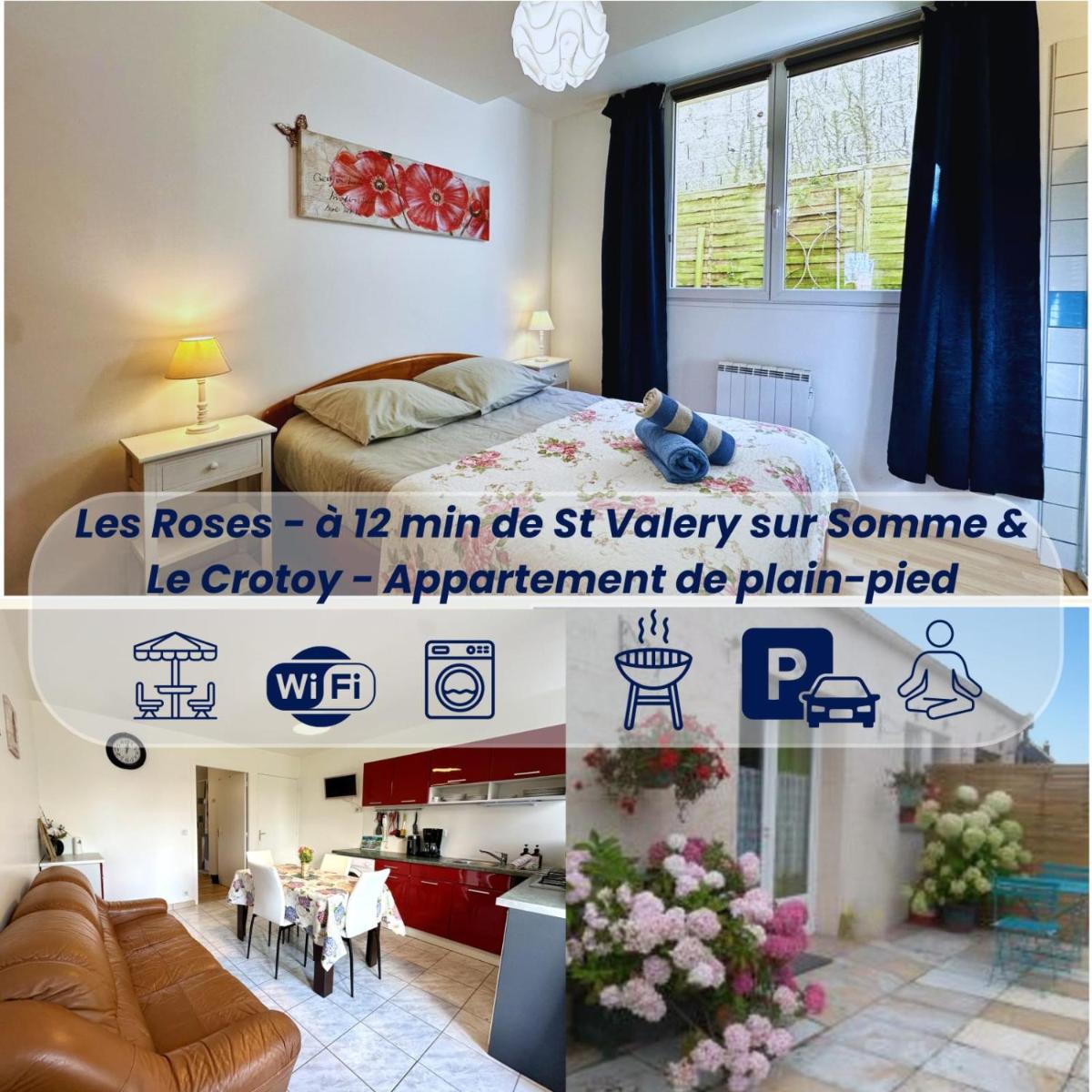 Appartement cosy-Baie de Somme plage & gare