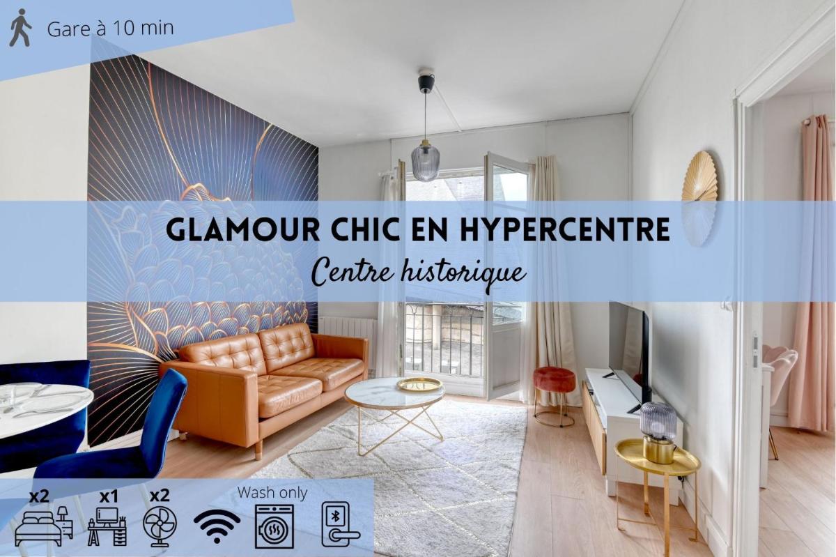 Glamour Chic en hyper centre - Wifi - Sauna pour 2 - MyLittleStay