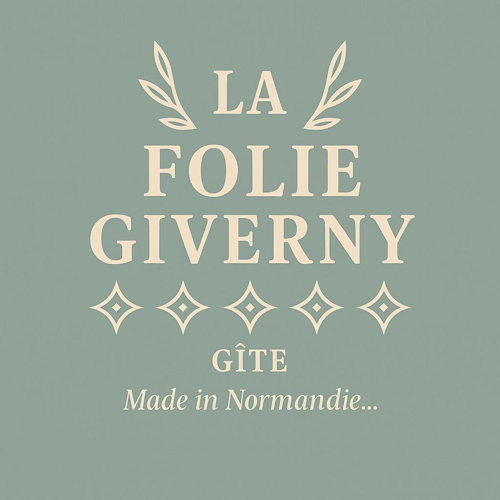 La Folie Giverny - Villa Premium - 3 Suites VIP - 8 Pièces 150M2- Centre Village - Maison privatisée -Jardin paysagé - Parking-