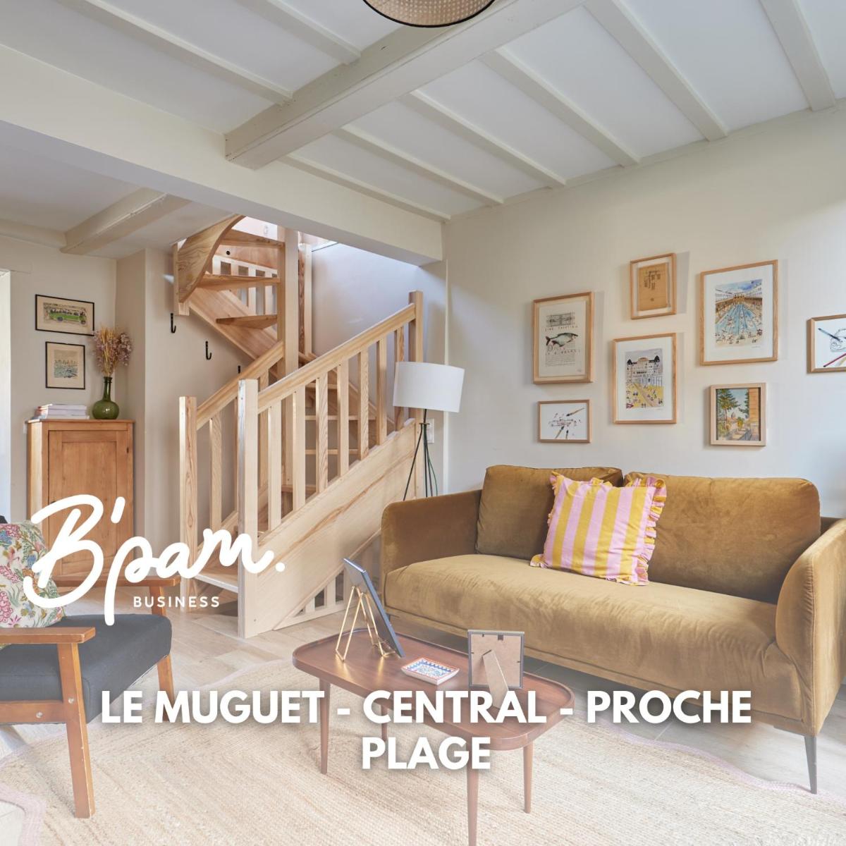 Le Muguet - Central - Proche plage