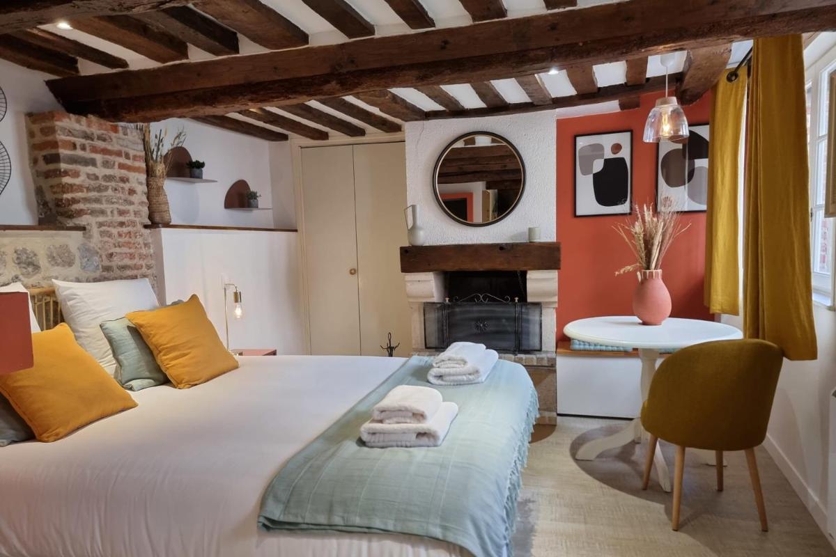 Le Temps d’une Pause Cosy with Fireplace Honfleur Centre