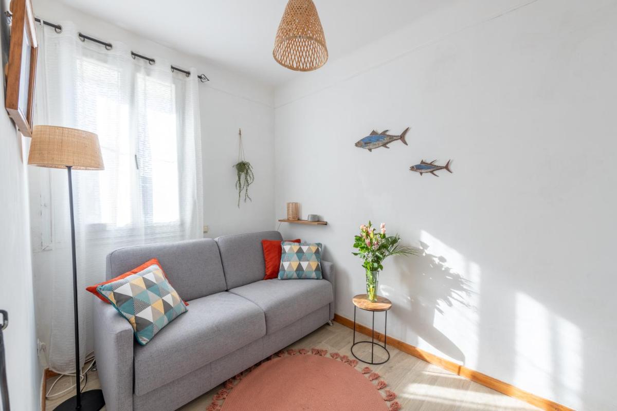 L'Echappée Bleue - Appt pour 3 Vue mer latérale