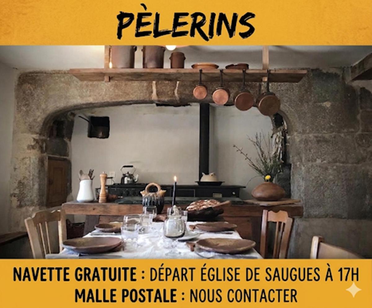 Chambres et Tables d'hôtes - Les Ateliers de Pontajou - Pèlerin navette gratuite à Saugues