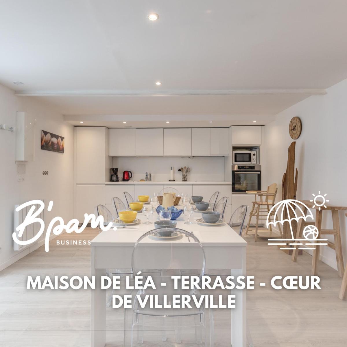 Maison de Léa - Terrasse - Cœur de Villerville