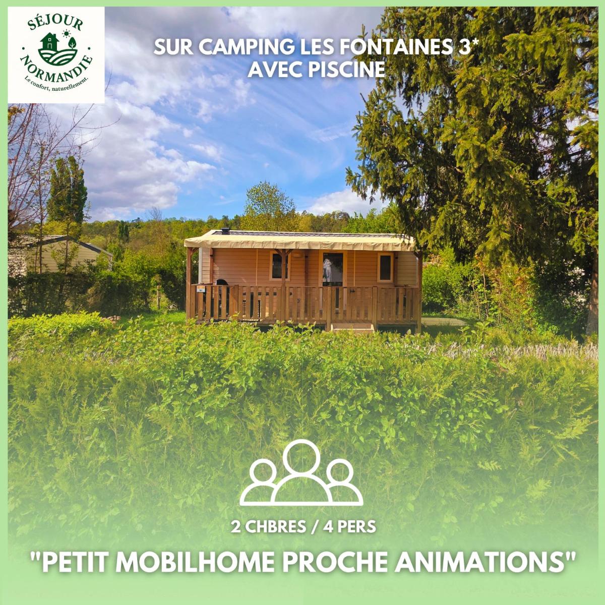 Séjour Normandie - Mobilhome basic 2ch-4p dans l'Eure - 141