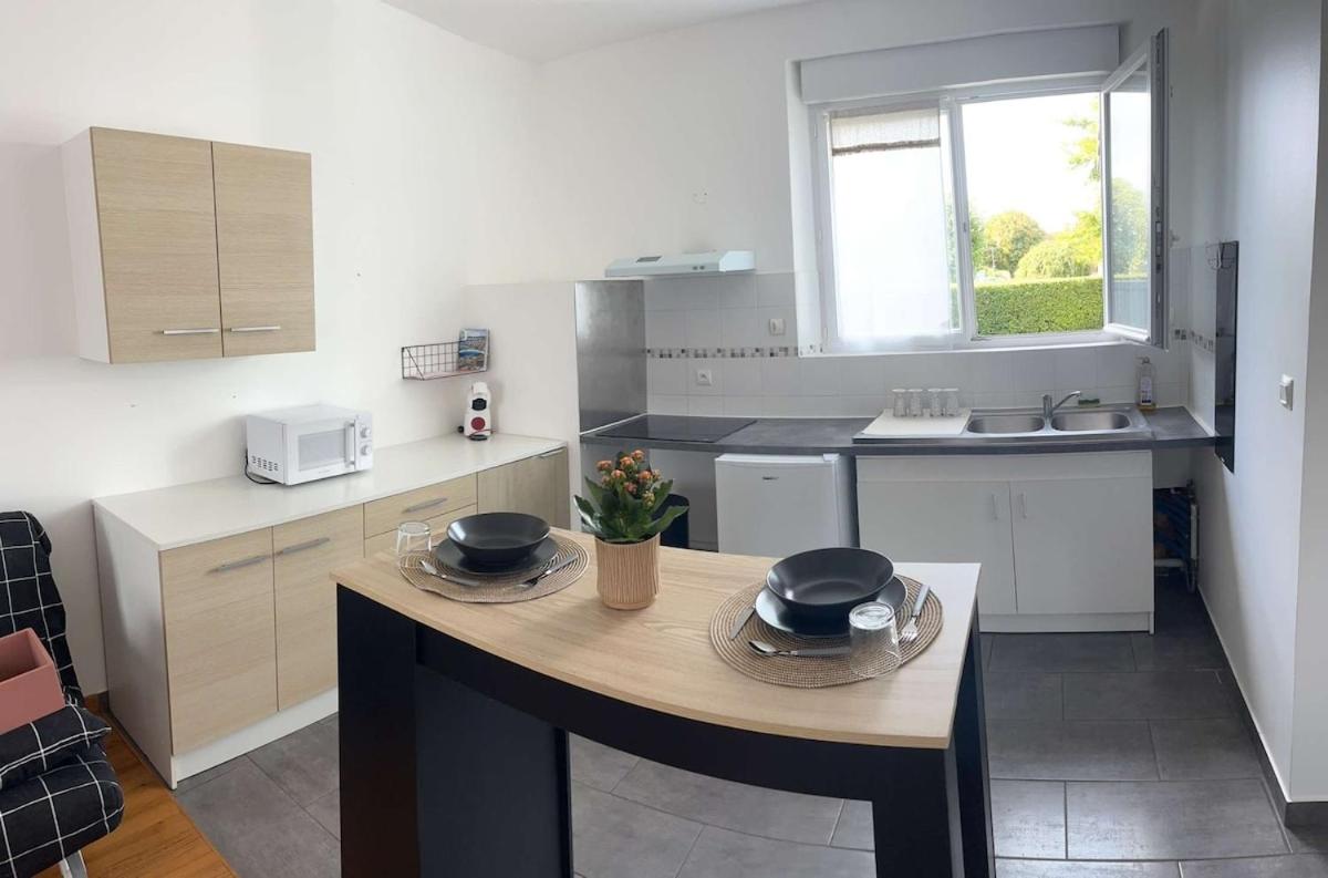 Studio confortable avec espace extérieur