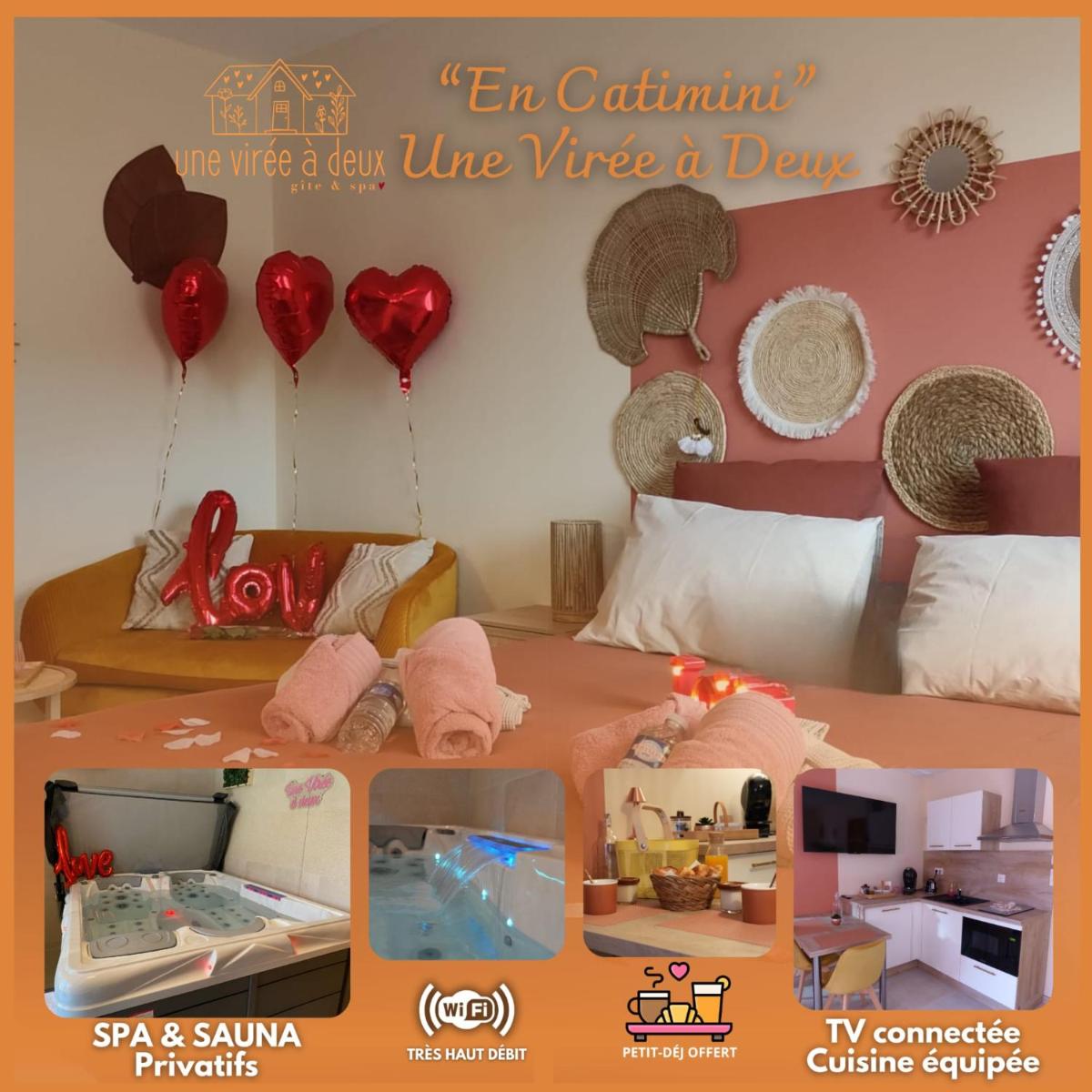 Une virée à deux, gîte et spa